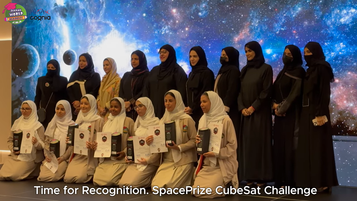 Time for Recognition – SpacePrize CubeSat Challenge
